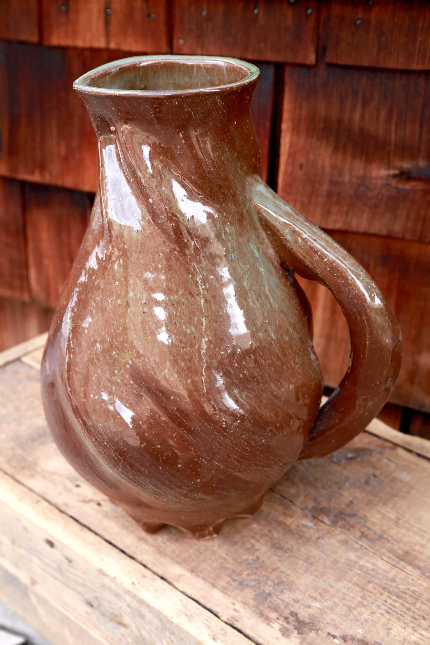 twisted pitcher