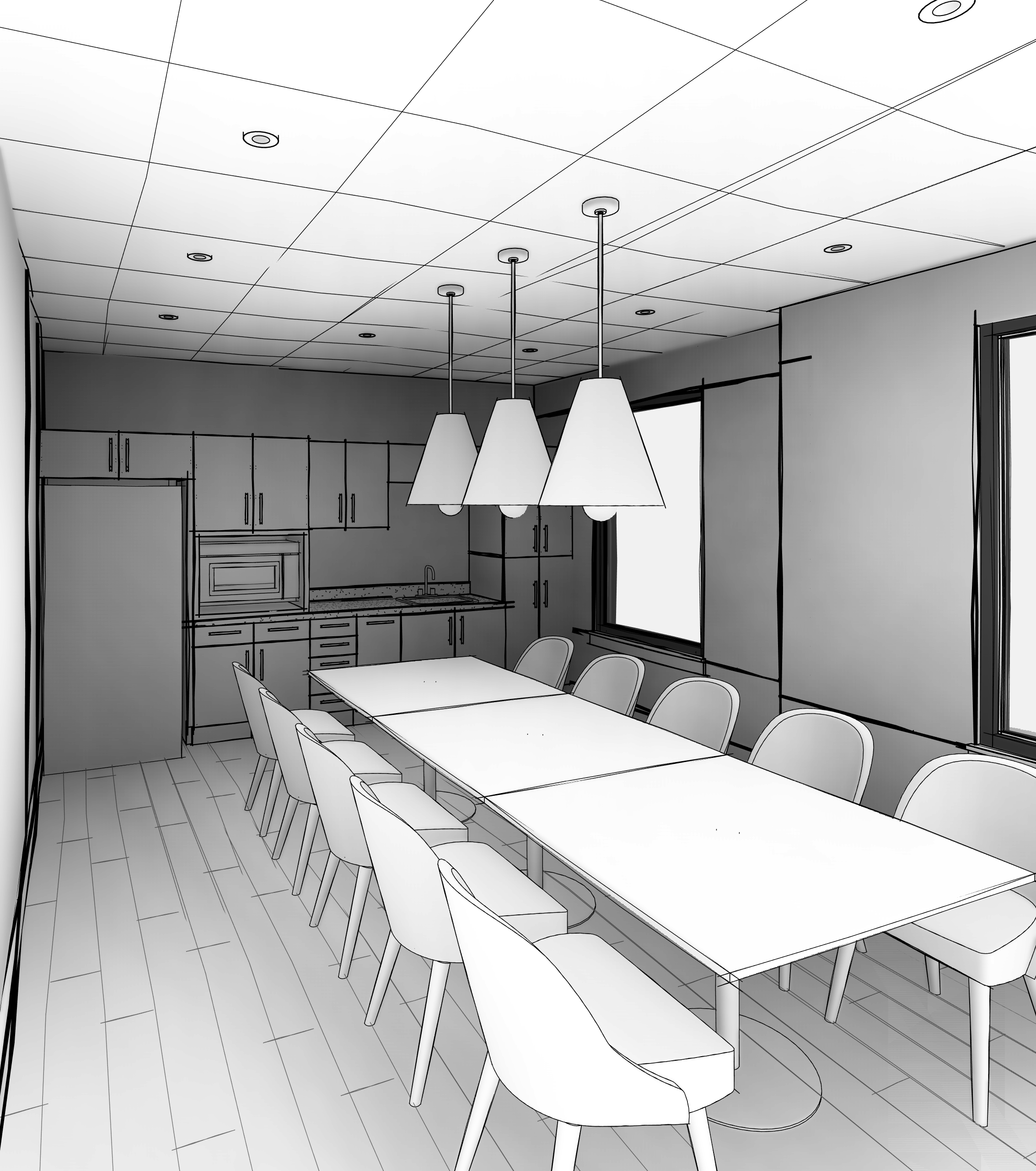 La Vernia Dental_ - 3D View - 27 STAFF BREAK ROOM - VIEW TO KITCHENETTE.png