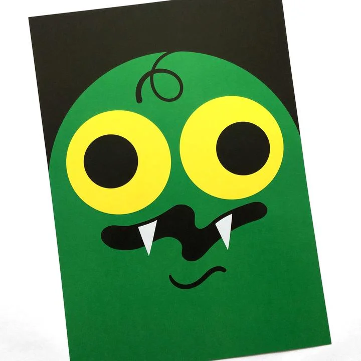 KROG - Art Print (GREEN)