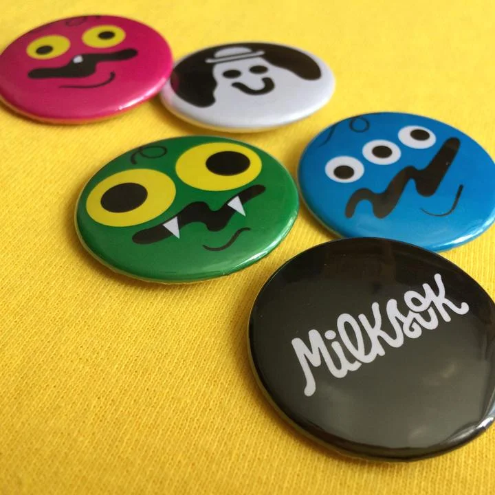 MILKSOK - KROG Collection Badges