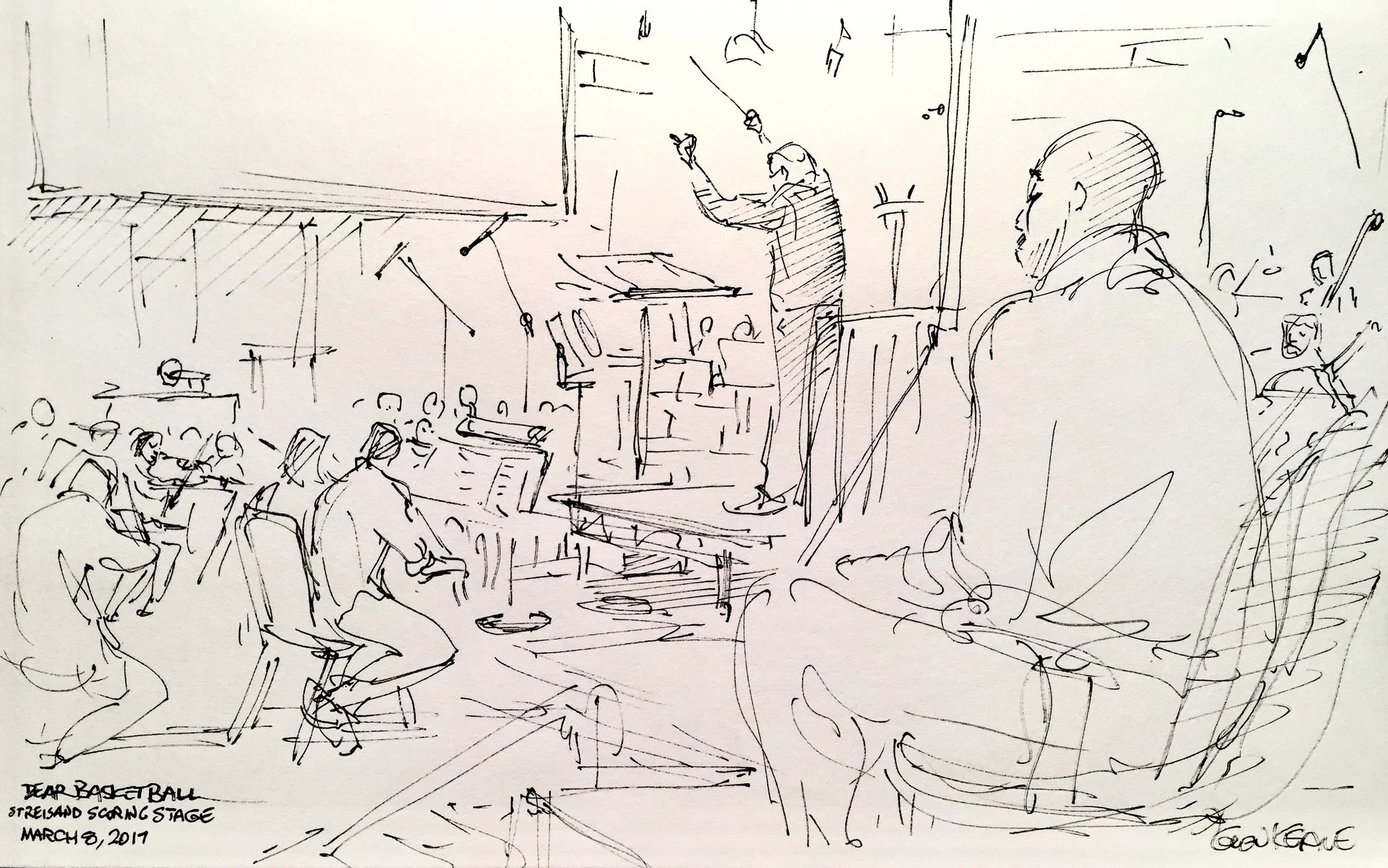 Drawing: Glen Keane via LA Times