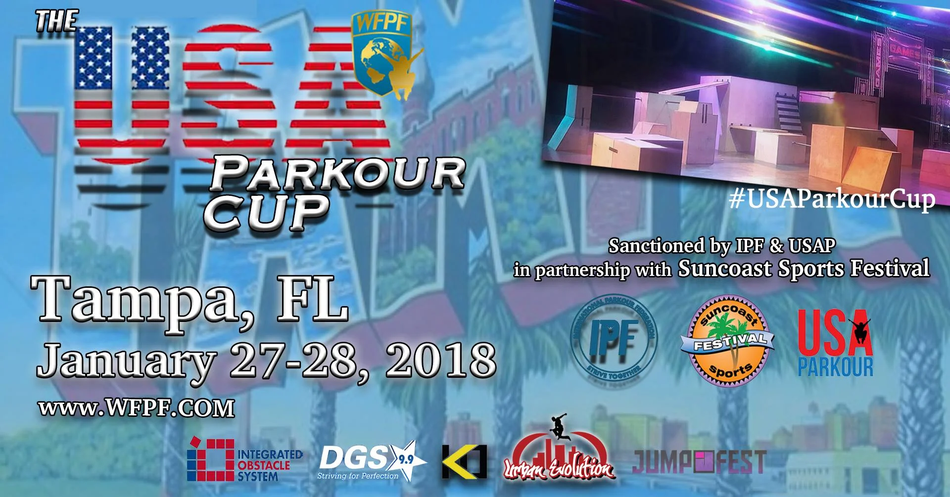 Image: WFPF, IPF, USA Parkour