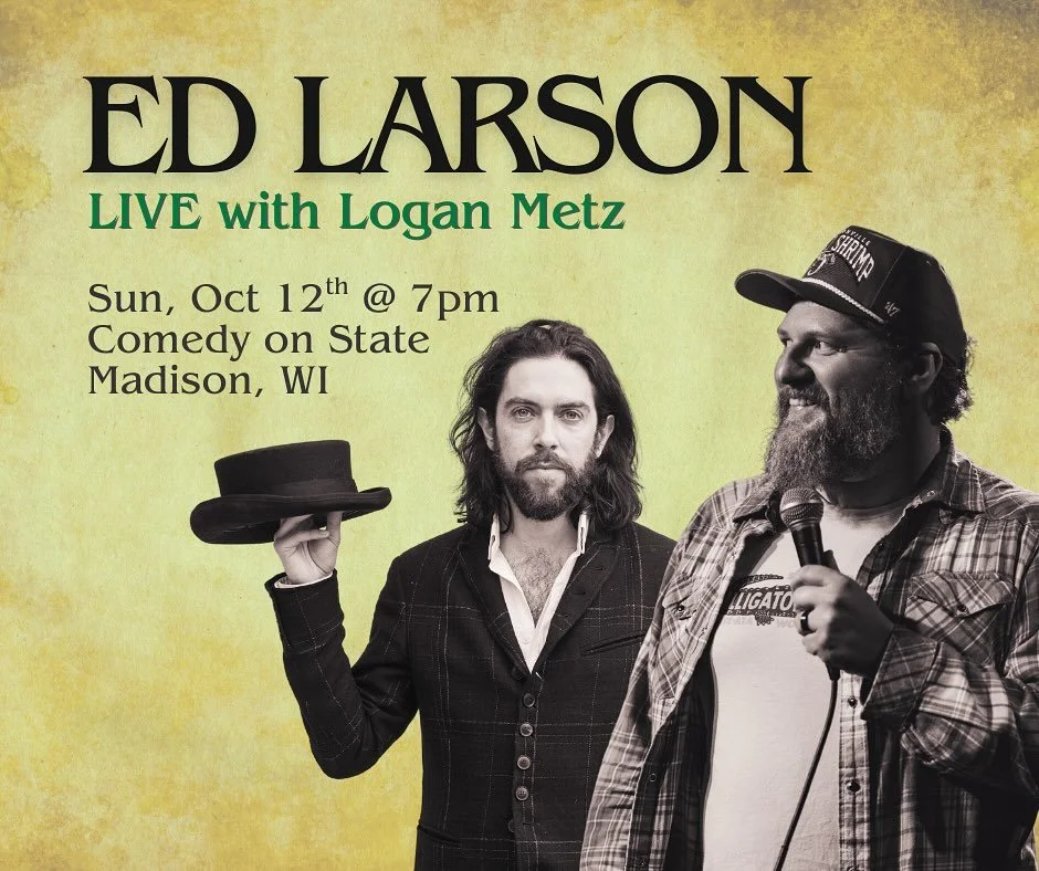 Madison!  I&rsquo;m coming your way on 10/12 with a very special solo show opening up for the great @eddietunes of @lpontheleft and @thebrightersidelpn fame. 

So go see Last Podcast in Milwaukee on the 11th and then drag your asses to Madison the ne