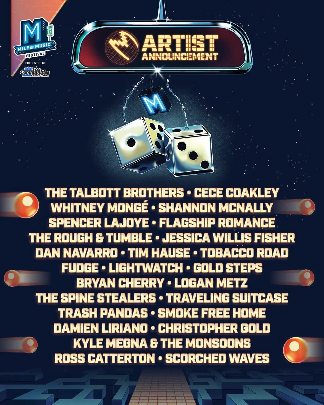 Very excited to announce my first time playing Appleton&rsquo;s @mileofmusicfest this summer!  I&rsquo;ll be playing back-to back shows on July 31 and August 1.  Wisconsin, come on out and see ya boy.