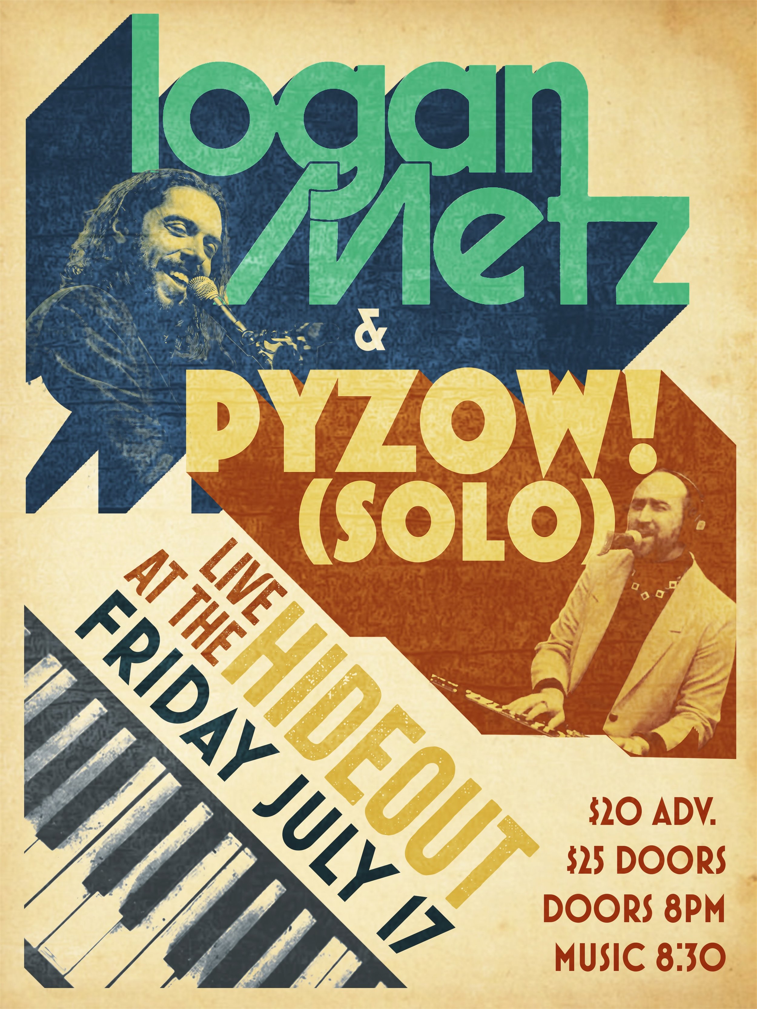 Chicaaaaago!  Come to @hideoutchicago on July 17 for a very dope solo show featuring the absolute badass pianist, trumpeter, singer and songwriter @pyzow 

Really stoked for this one, it&rsquo;s an epic pairing.  Tickets in bio.

Also, look how good 