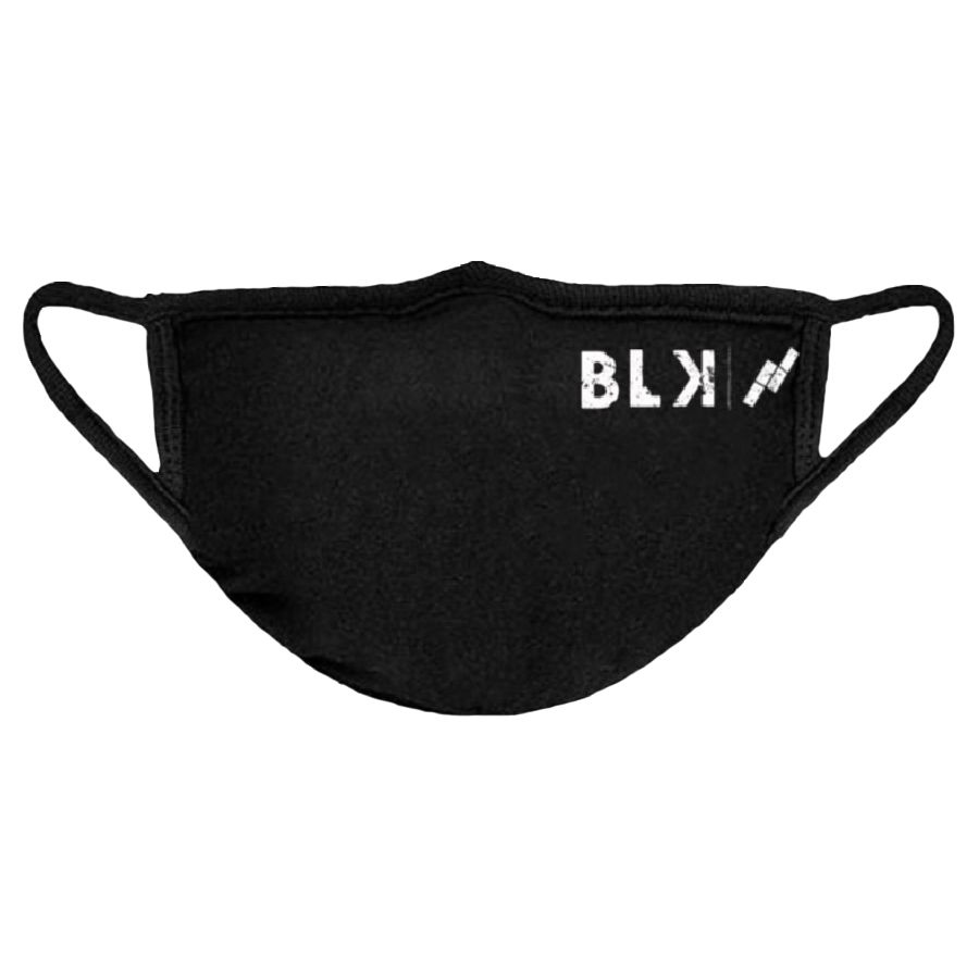 Black Satellite Face Mask