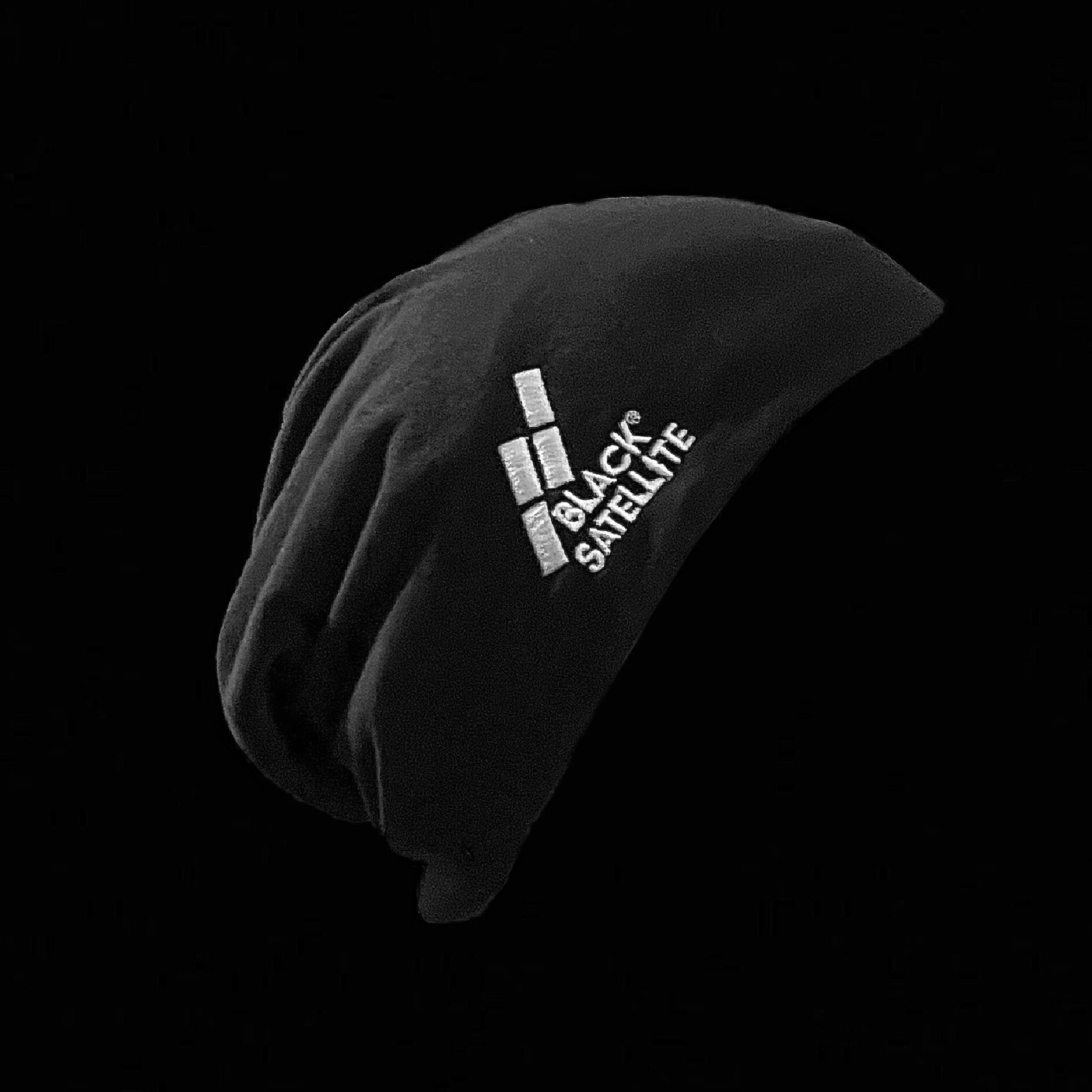 Black Satellite Beanie