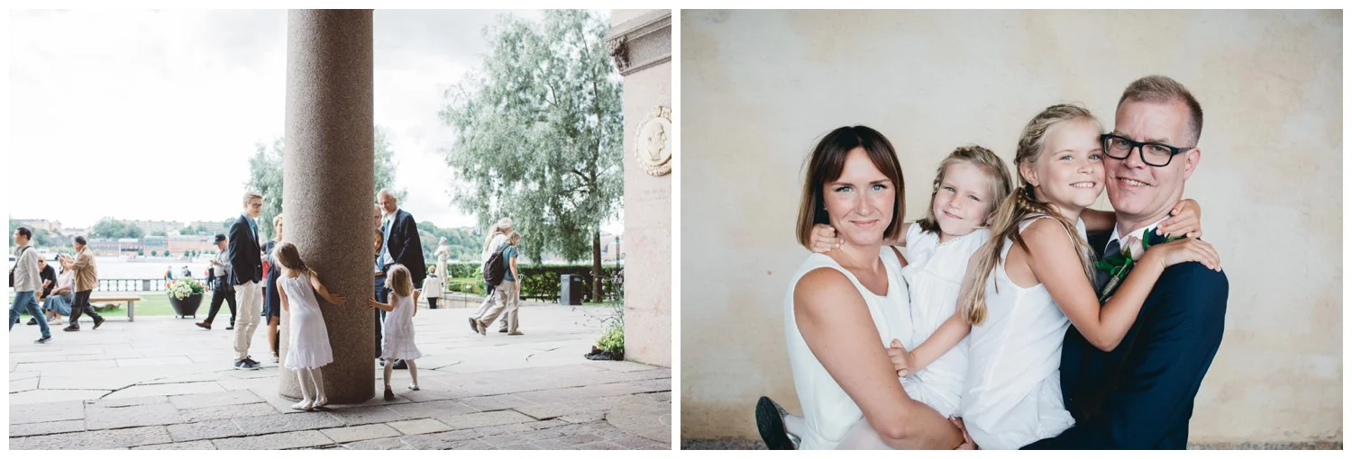 brollopsfotograf stockholm stadshus, brollop i stadshuset, borgerlig vigsel brollopsfotograf, naturliga brollopsbilder, naturliga bilder, familjefotografering stockholm