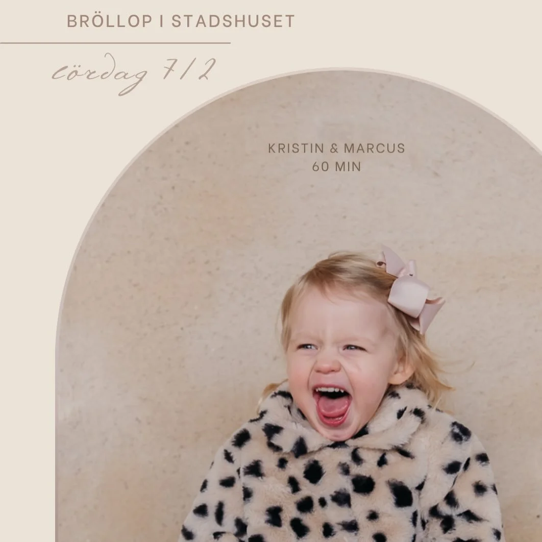 2/7 2026.
Riddarfj&auml;rden l&aring;g frusen och solen gnistrade i sn&ouml;n och isen. Kristin, Marcus o mini Majken var pepp. Ig&aring;r var det dags f&ouml;r br&ouml;llop.

Som fotograf, n&auml;r jag vet att jag ska ha med en tv&aring;&aring;ring 