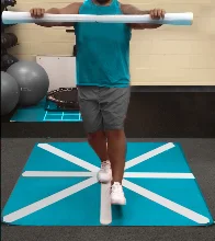Exercise to improve balance for seniors and athletes