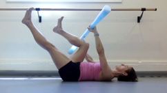 Elongate and articulate the spine in a rotational pattern to challenge core control and symmetry.