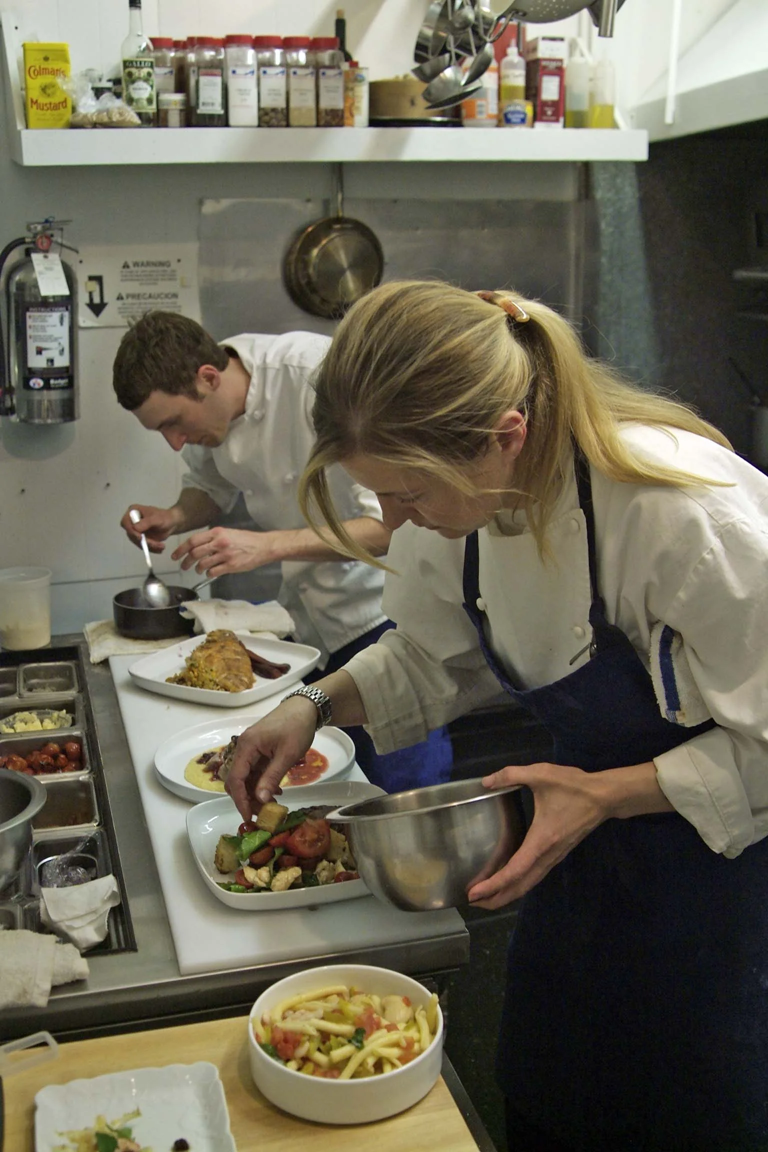 krista kern and jay at bresca, portland.JPG