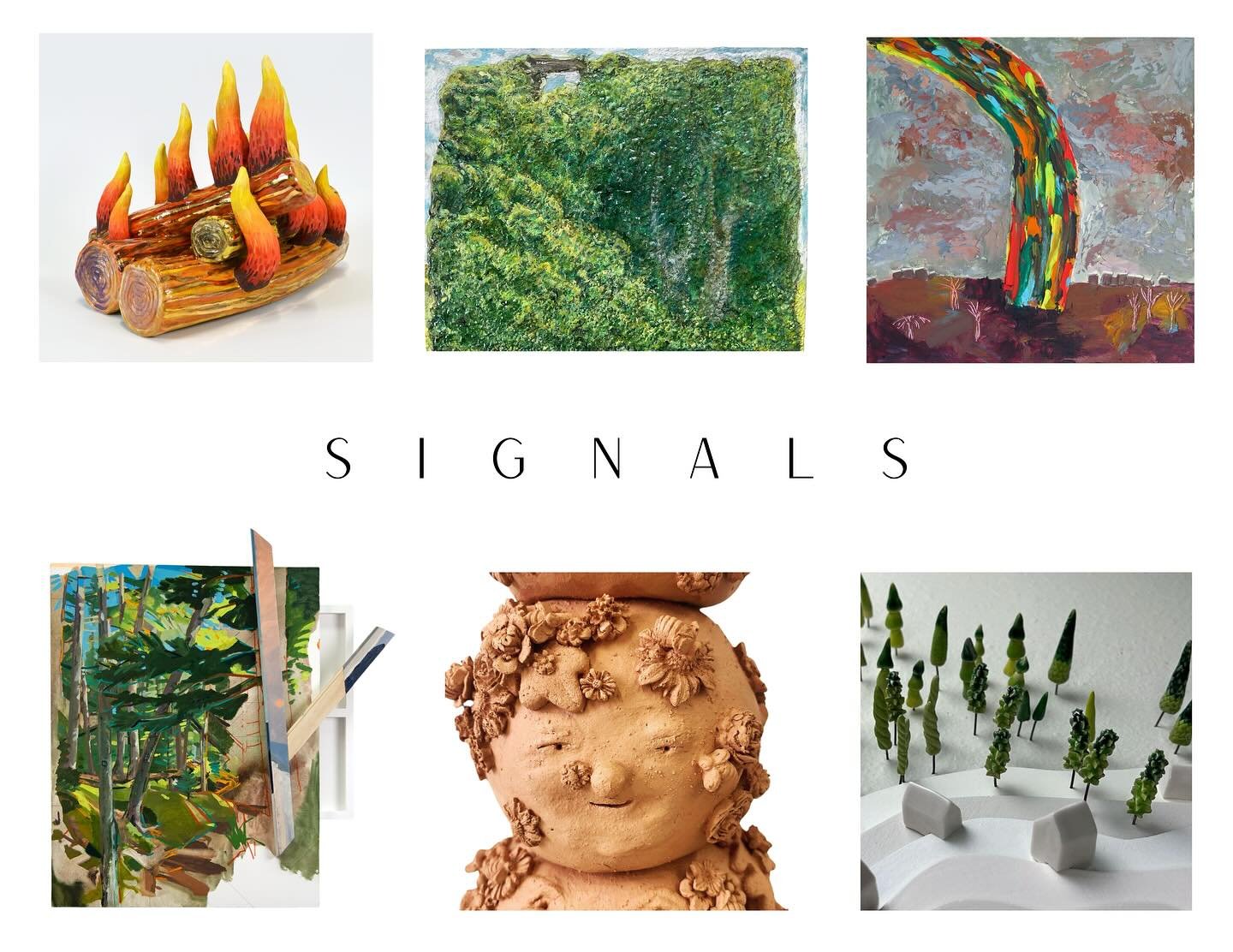 🌗🌓 𝕊𝕚𝕘𝕟𝕒𝕝𝕤 opens @kgrantfineart this Saturday, 5/3, with a reception 6-9pm 🌗🌓 On view: May 3 - June 21, 2025

I&rsquo;m so pleased I could squeeze a few sculptures into the car en route to @vermontstudiocenter to contribute to this show wi