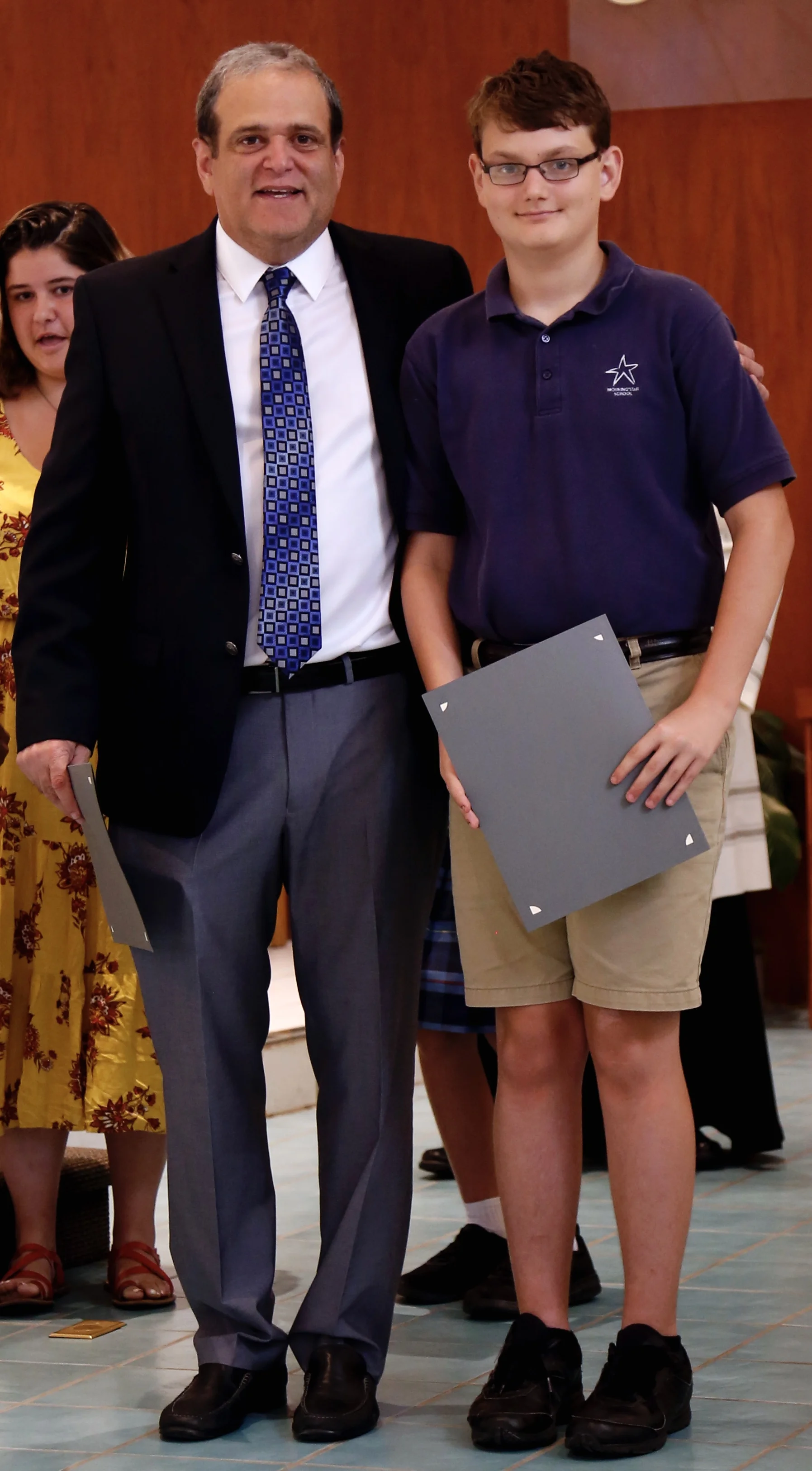 Samuel DeWitt is in 7th grade. He is the Student Body President of Morning Star School, a poet and a Boy Scout. Samuel spends a lot of time reading about animals and aspires to be a wildlife biologist when he grows up! Stellar job Samuel!