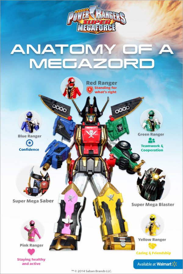 power ranger megazord walmart