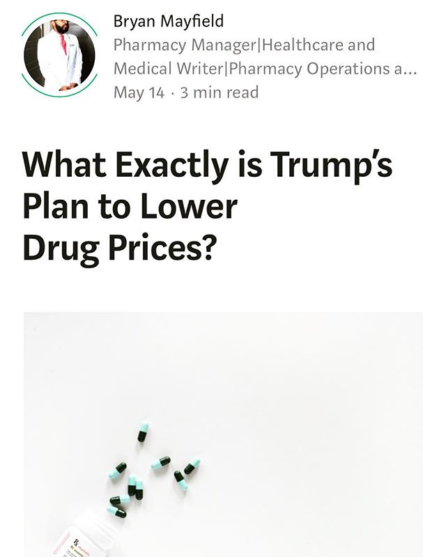 #healthcare #trumpadministration #drugprices #bigpharma #pharmacist