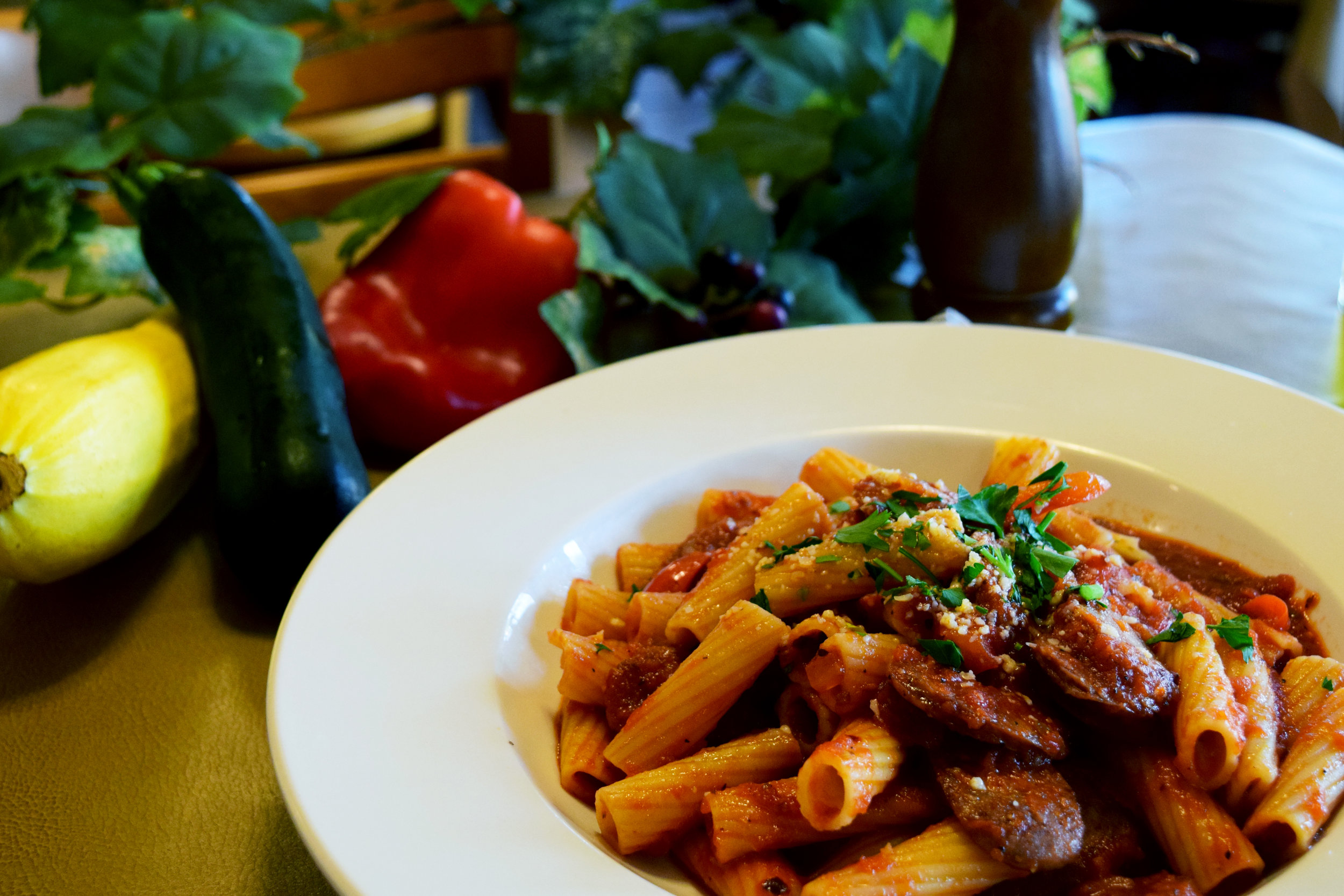  Italian Sausage Pasta 