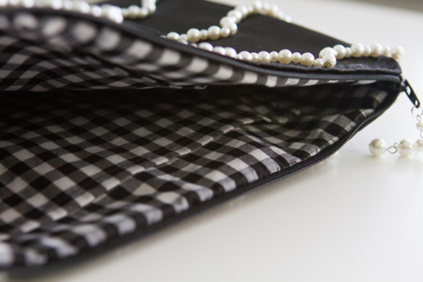 Gingham lining 