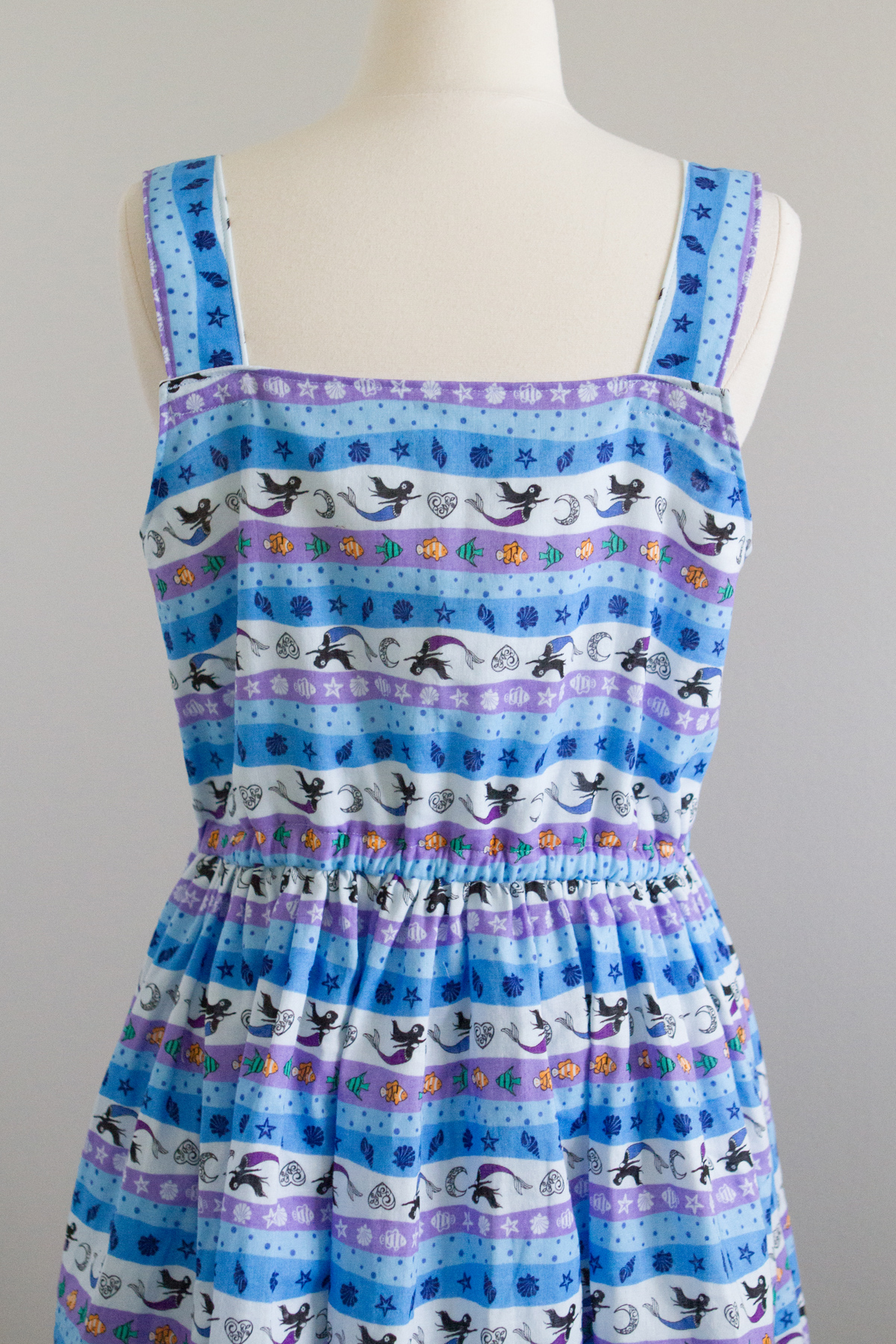 Back of the dress