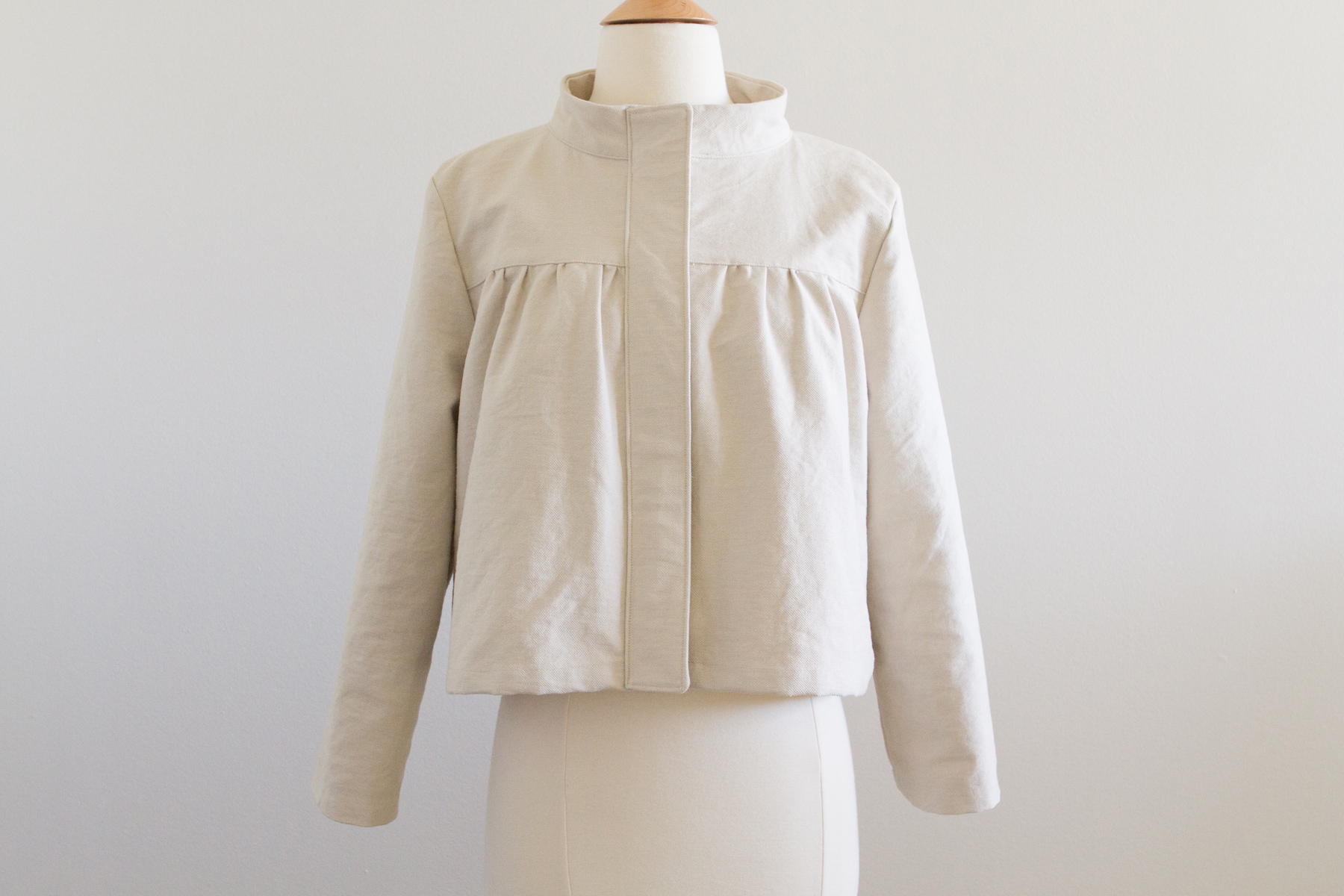 I used soft denim fabric!