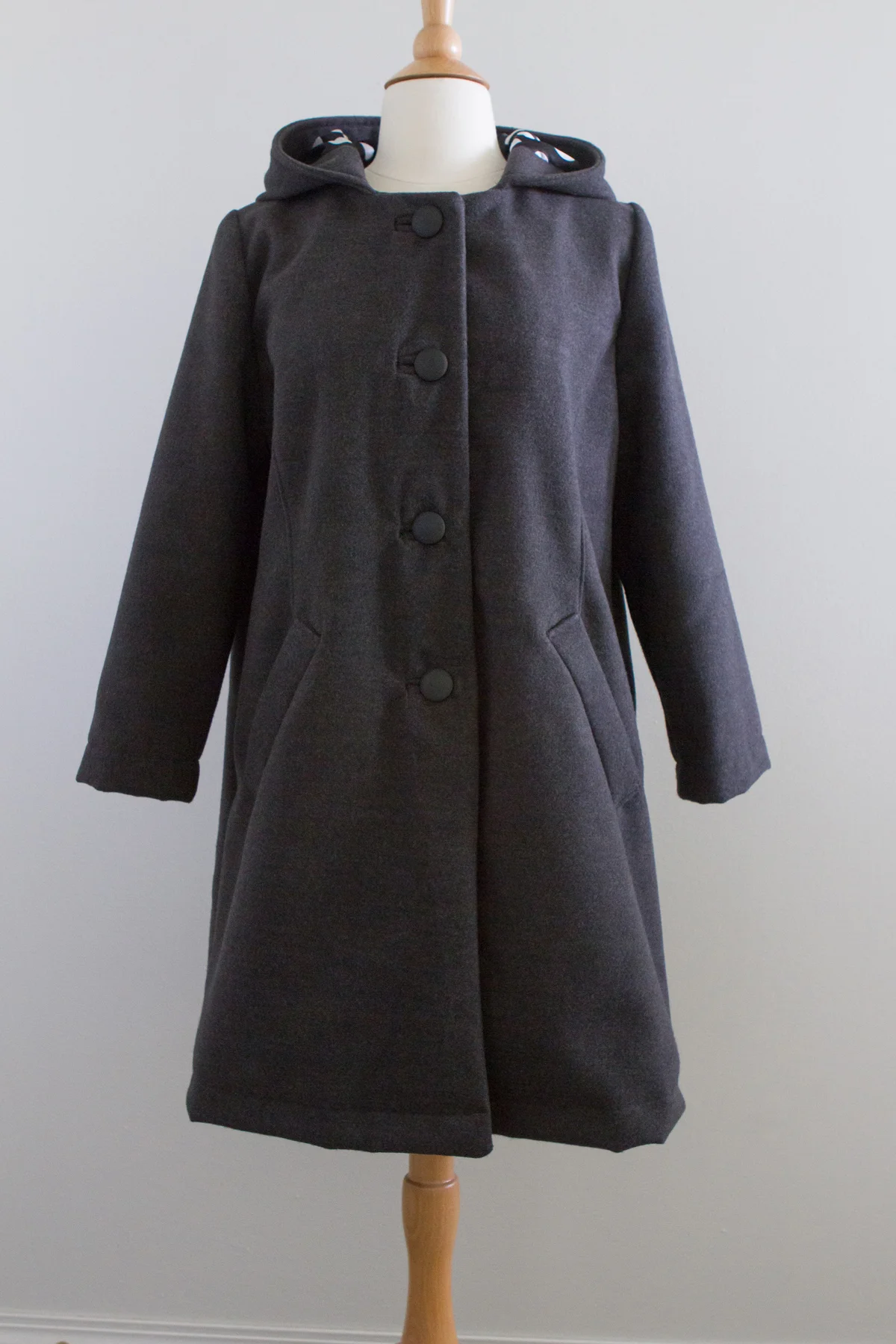 My finished hodded coat