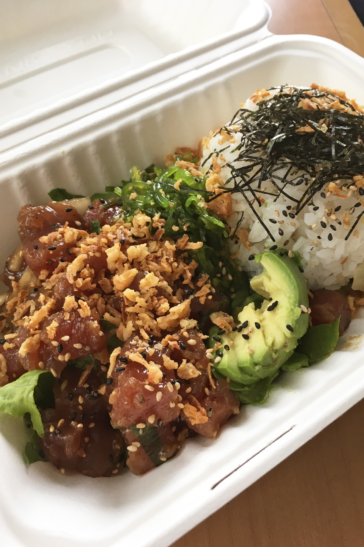 Poke bowl from Poke Time