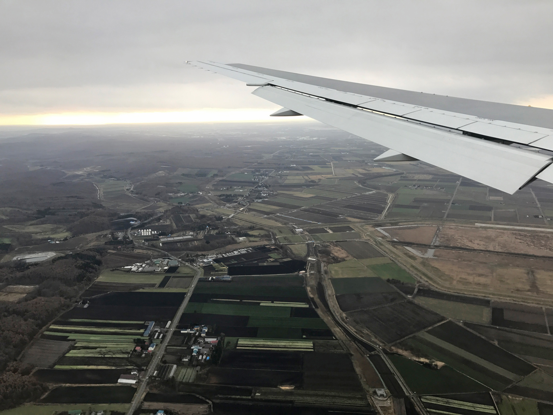 Arriving in Hokkaido