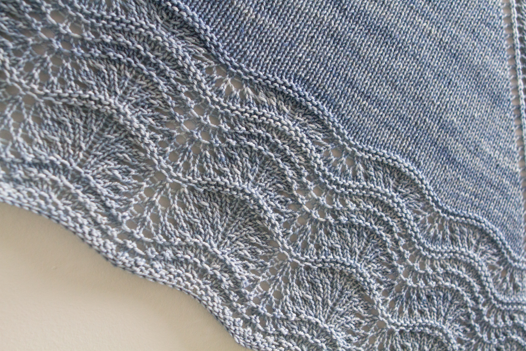 Lace pattern up close