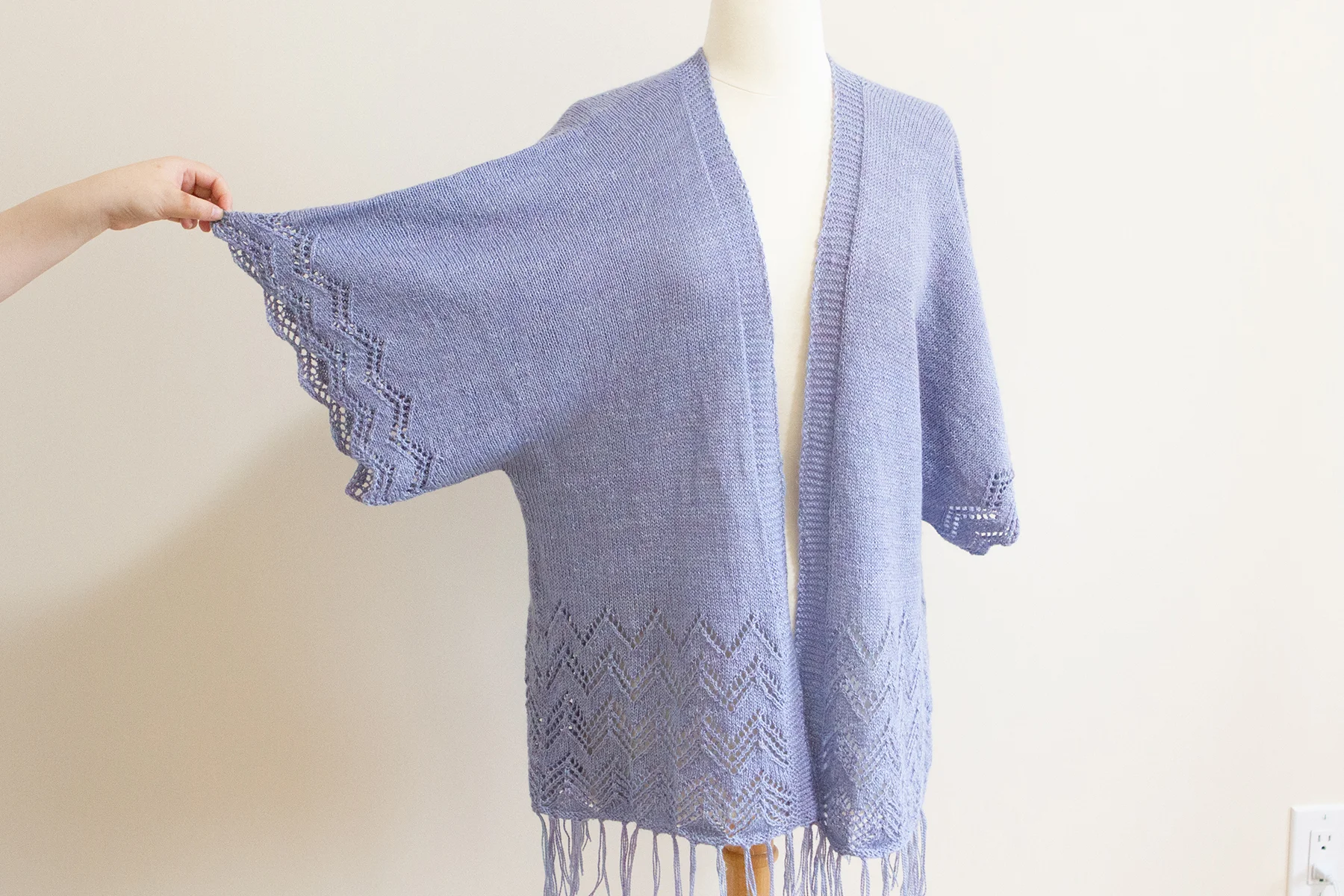 Fringed Kimono