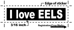 Sticker margins.