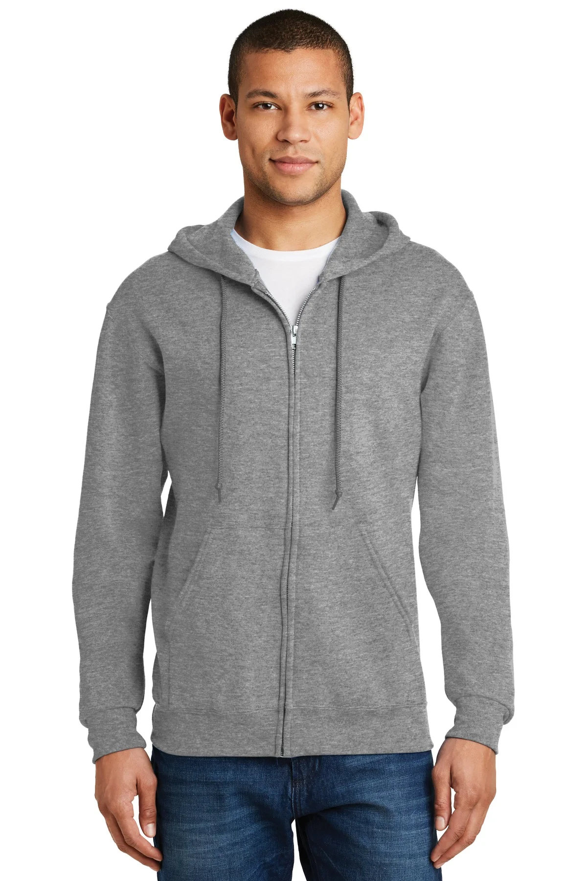 JERZEES - NuBlend Full-Zip Hooded Sweatshirt. 993M