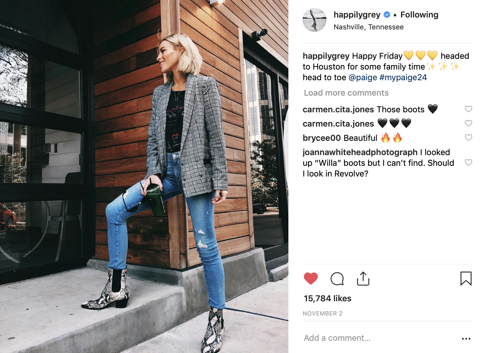 paige snakeskin boots