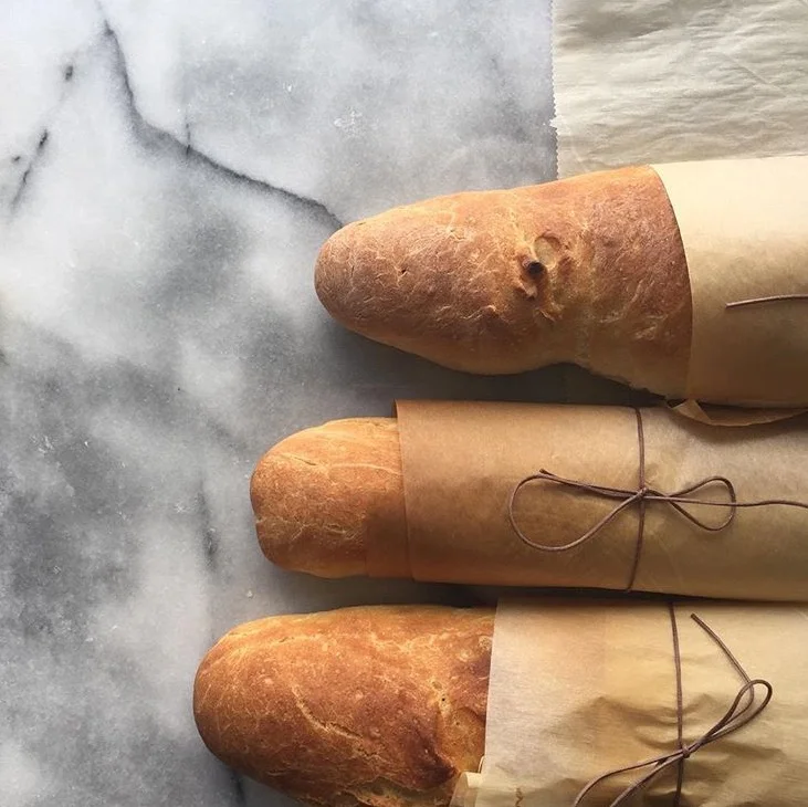  Home-made baguettes 