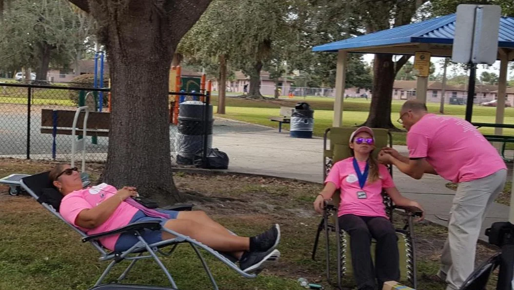 BC needling F in pink w other relaxing.jpg