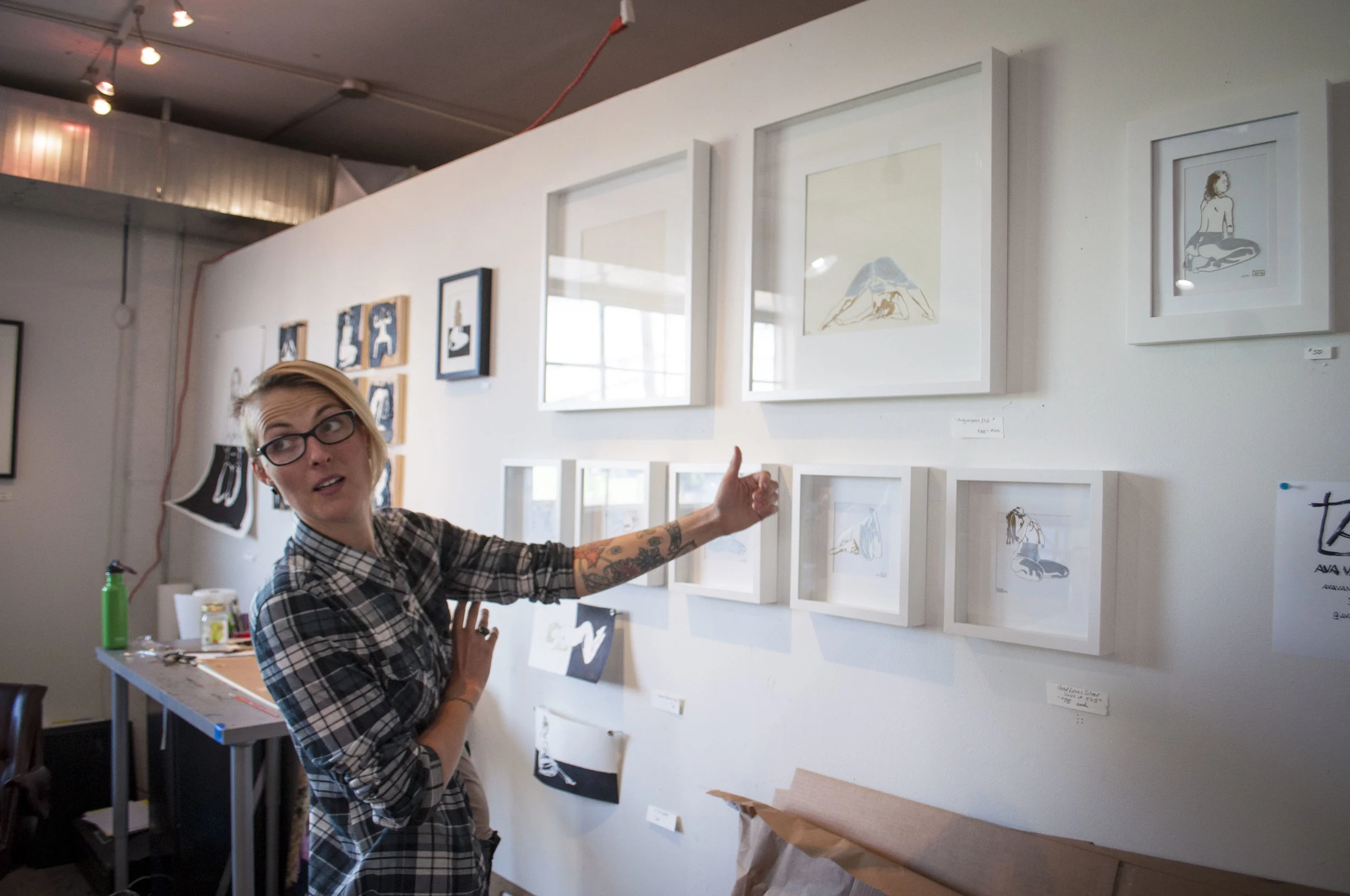 The Divided Self: A studio visit with Robyn Francis Huffman