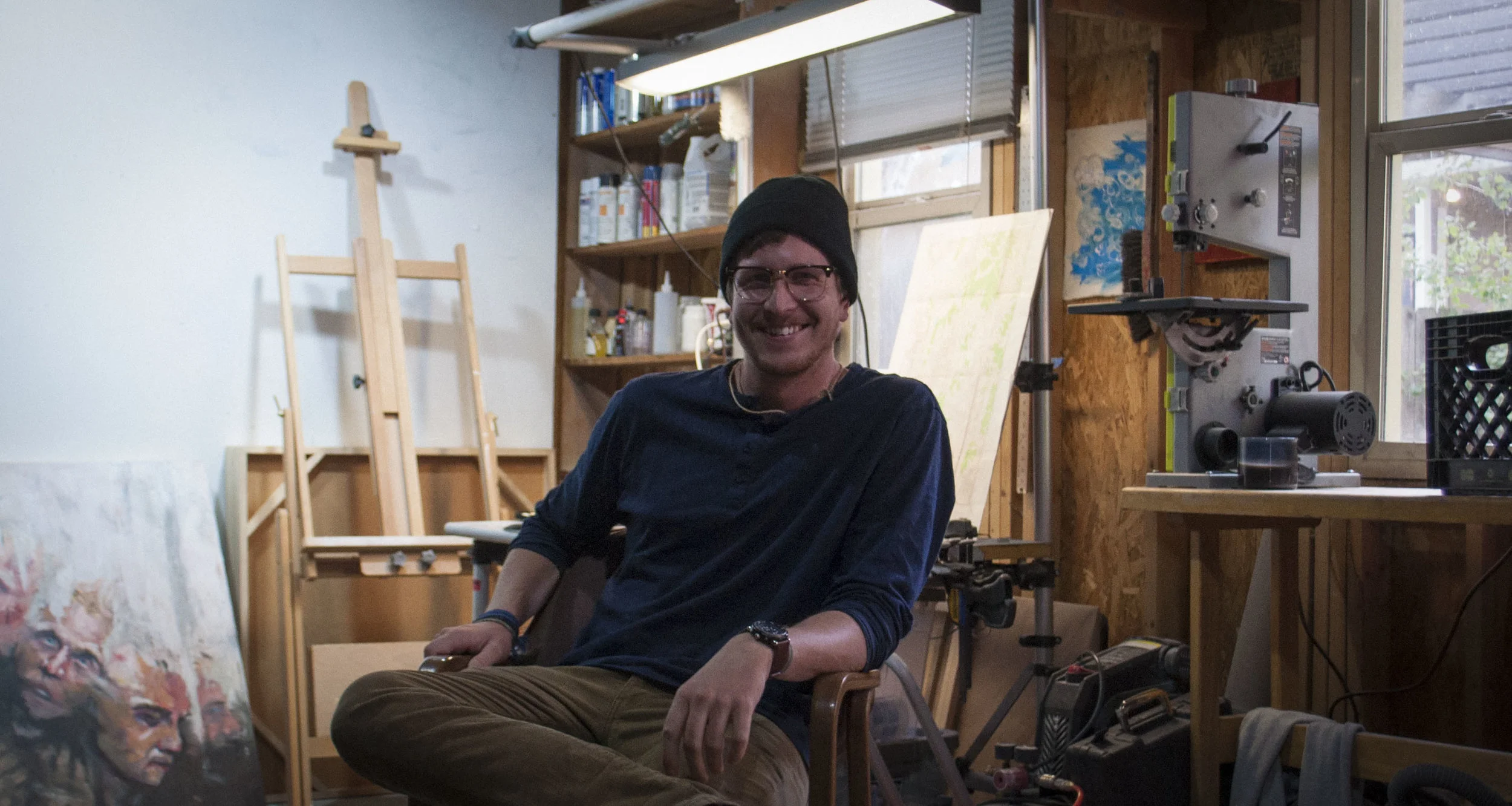 Restless Earth: A studio visit with Brian Napier