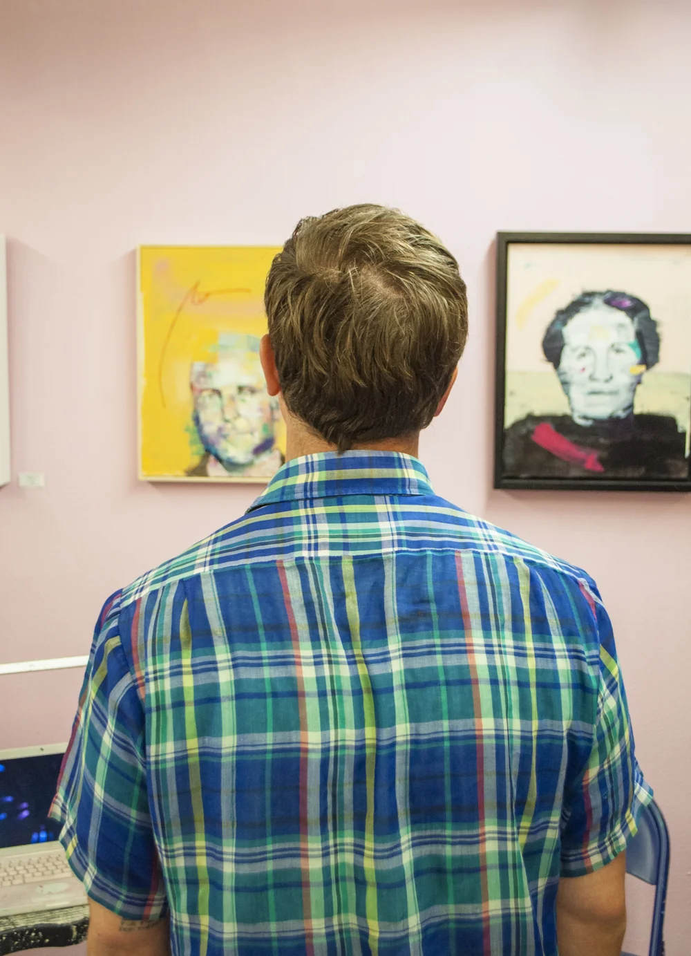 Jonathan McAfee in his Denver Studio