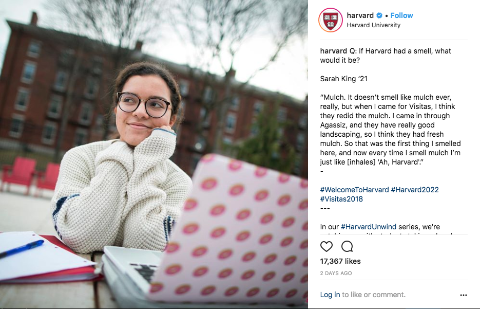 #HarvardUnwind SarahKing