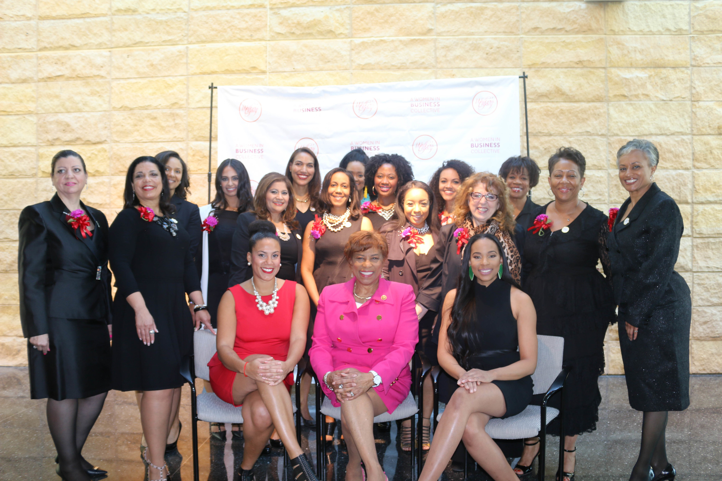 Walker's Legacy Power 25 Women Leaders of Detroit, some are pictured here: (l-r) Natalie Cofield, WL Founder, Congresswoman Brenda Lawrence-14th District; Anistia Phiaria Thomas: WL Detroit Chair, Fay Beydoun,Tanya R. Allen, Councilwoman Mary Sheffield, Megan Moslimani, Renee Ahee, Dr. Shauna Diggs, Toni Jones, Alexis Dishman, Mumtaz Haque, Gwen Jimmere, Meagan Ward, Jereshia Hawk, Sharon Banks, Tonjola Cole, Leslie Andrews