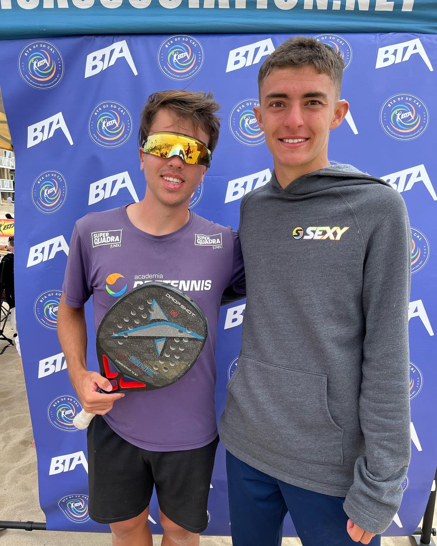 BTA/USBTA Spring Series 4 ITF BT50 $4000 April 15-16
Men&rsquo;s Consolation winners! 
Congratulations!
Vinicius Pretti 🇧🇷 and Facundo Gallini 🇦🇷