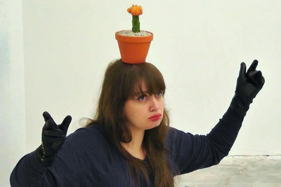 Untitled Plant Performance (w/Panoply Performance Lab), Mana Contemporary, Chicago, IL, 2012, Photo by Esther Neff