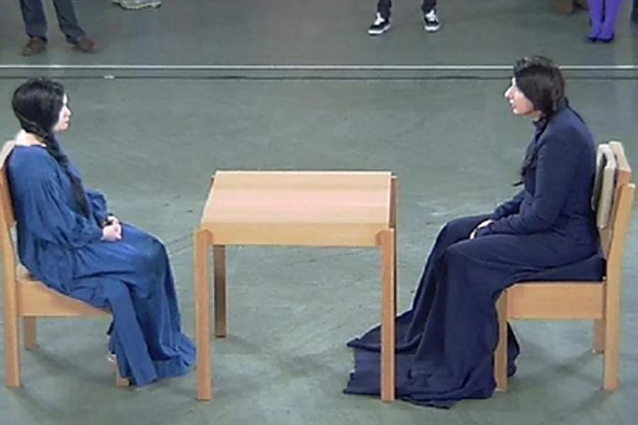 The Anxiety of Influence, Guerilla Intervention into Marina Abramovic's The Artist is Present at MOMA, New York, NY, 2010