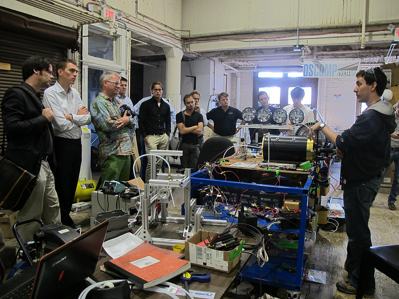 Prototypes at Greentown Labs, a cleantech incubator that got its start in the Innovation District.