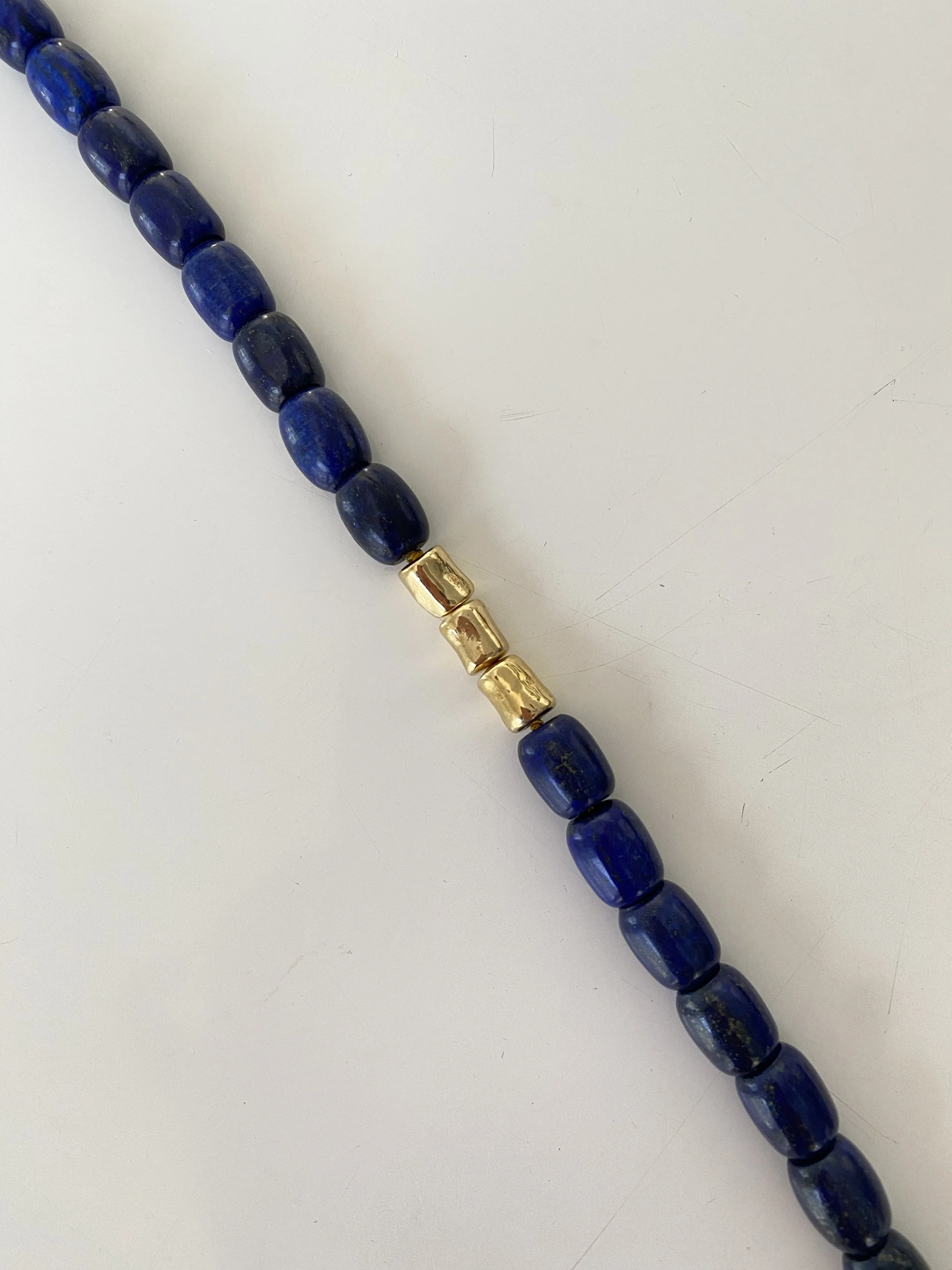 COLLANA - LAPIS LAZULI+YBR