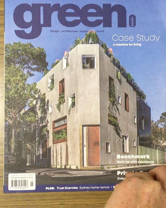 Excited to have this interior renovation project of the penthouse apartment in the Hero building in the city featured in this month&rsquo;s @greenmagazine . The clients had originally bought a set of #fleachair off me several years ago, and returned 
