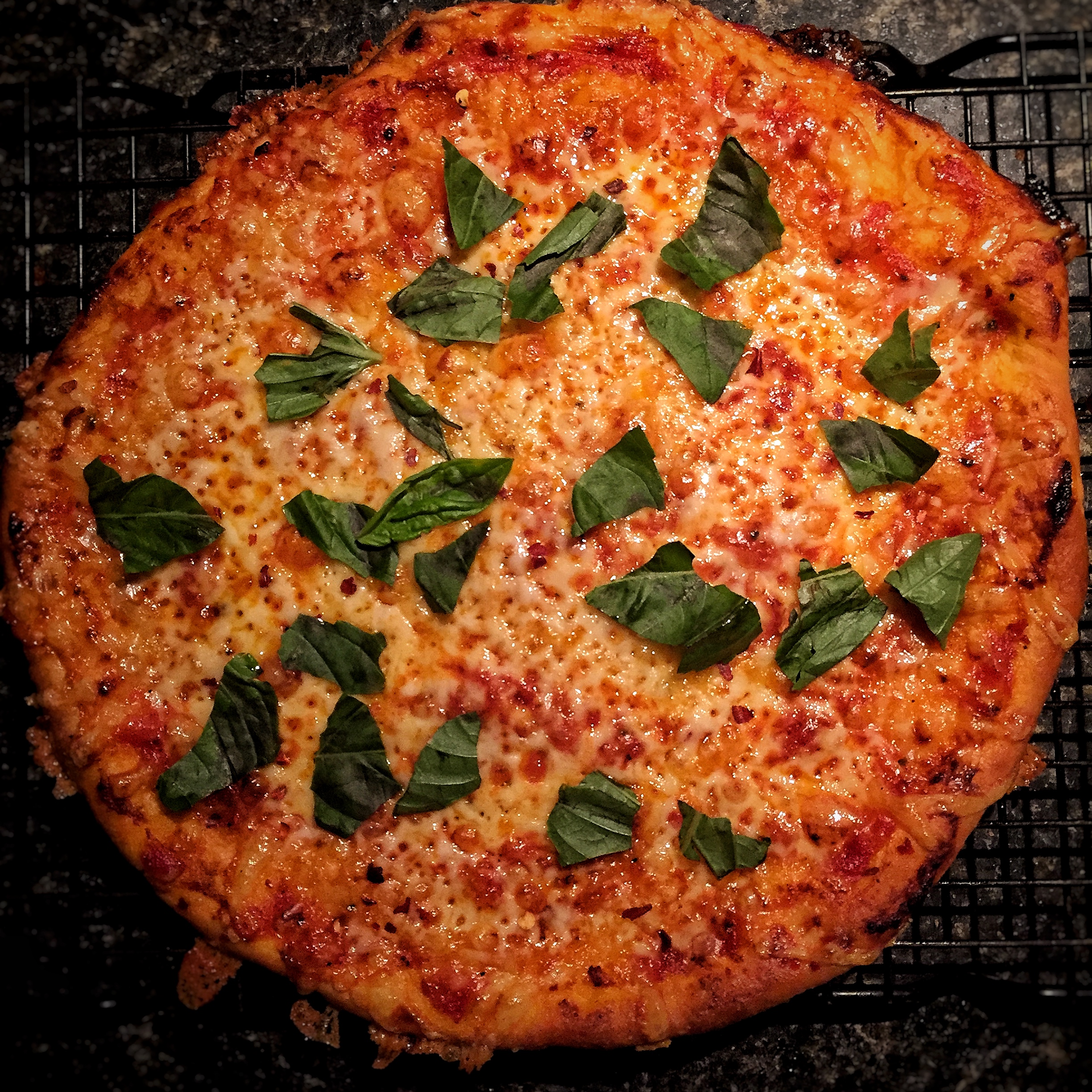 Not San Marino pizza but boy was this one delicious! Very little beats a margherita.