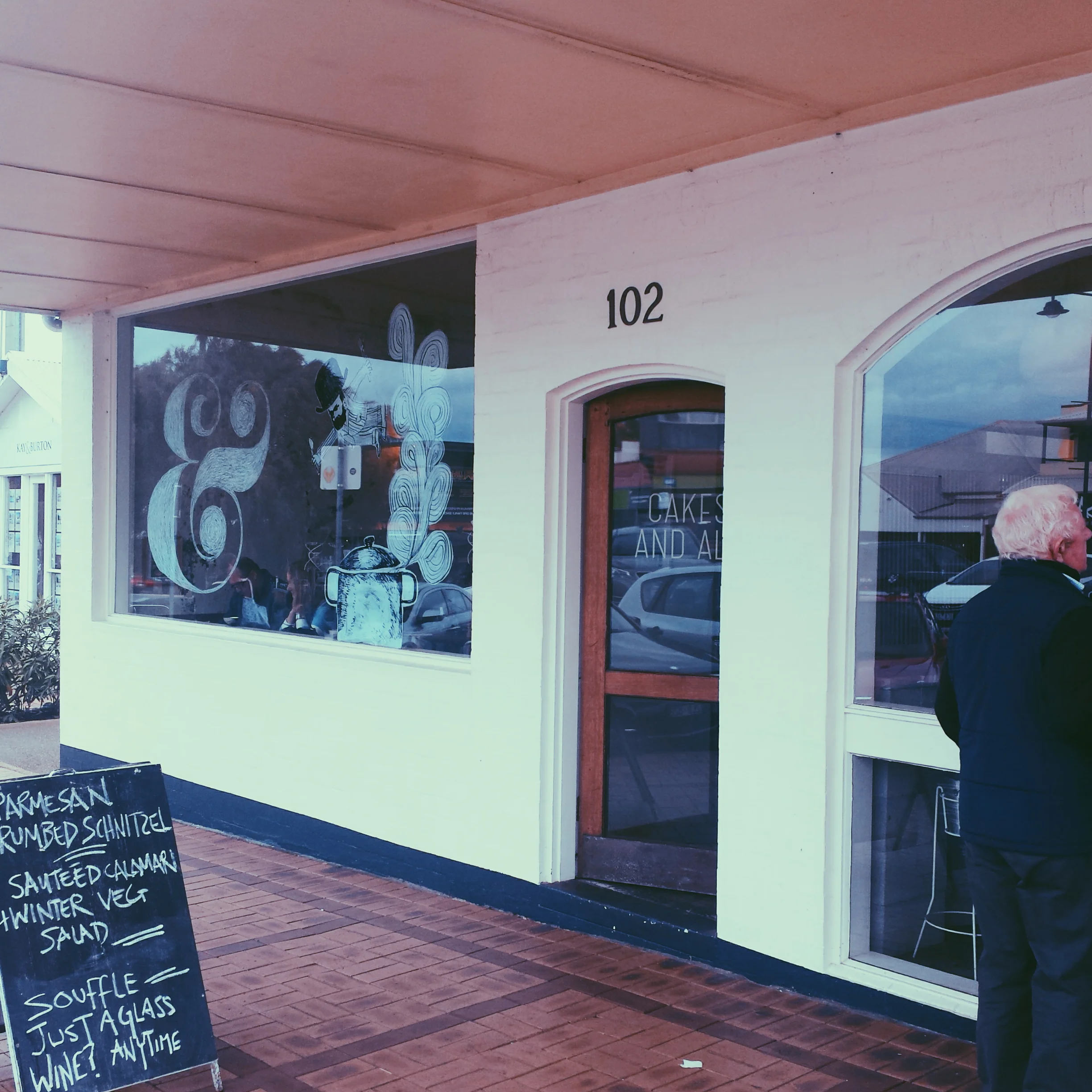The adorable Cakes and Ale. 102 Ocean Beach Rd, Sorrento VIC