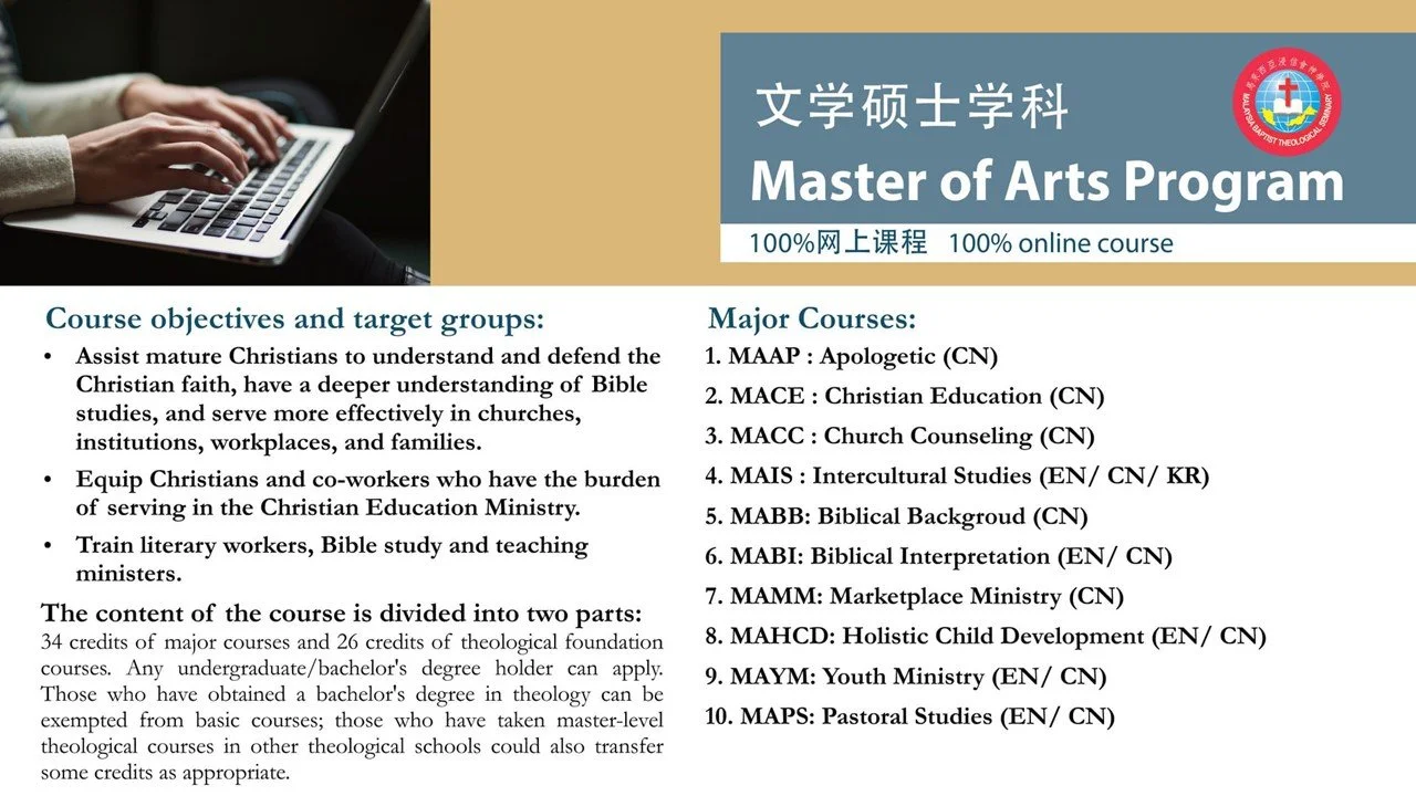 Master of Arts — MBTS