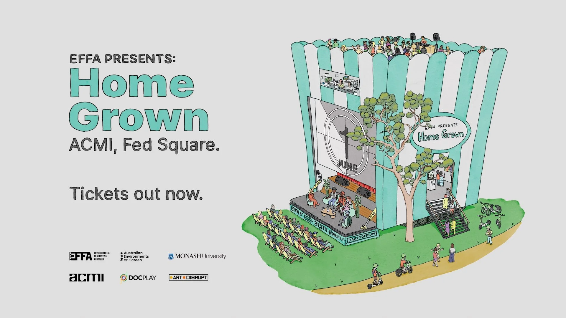 EFFA Presents - HOME GROWN at ACMI Fed Square