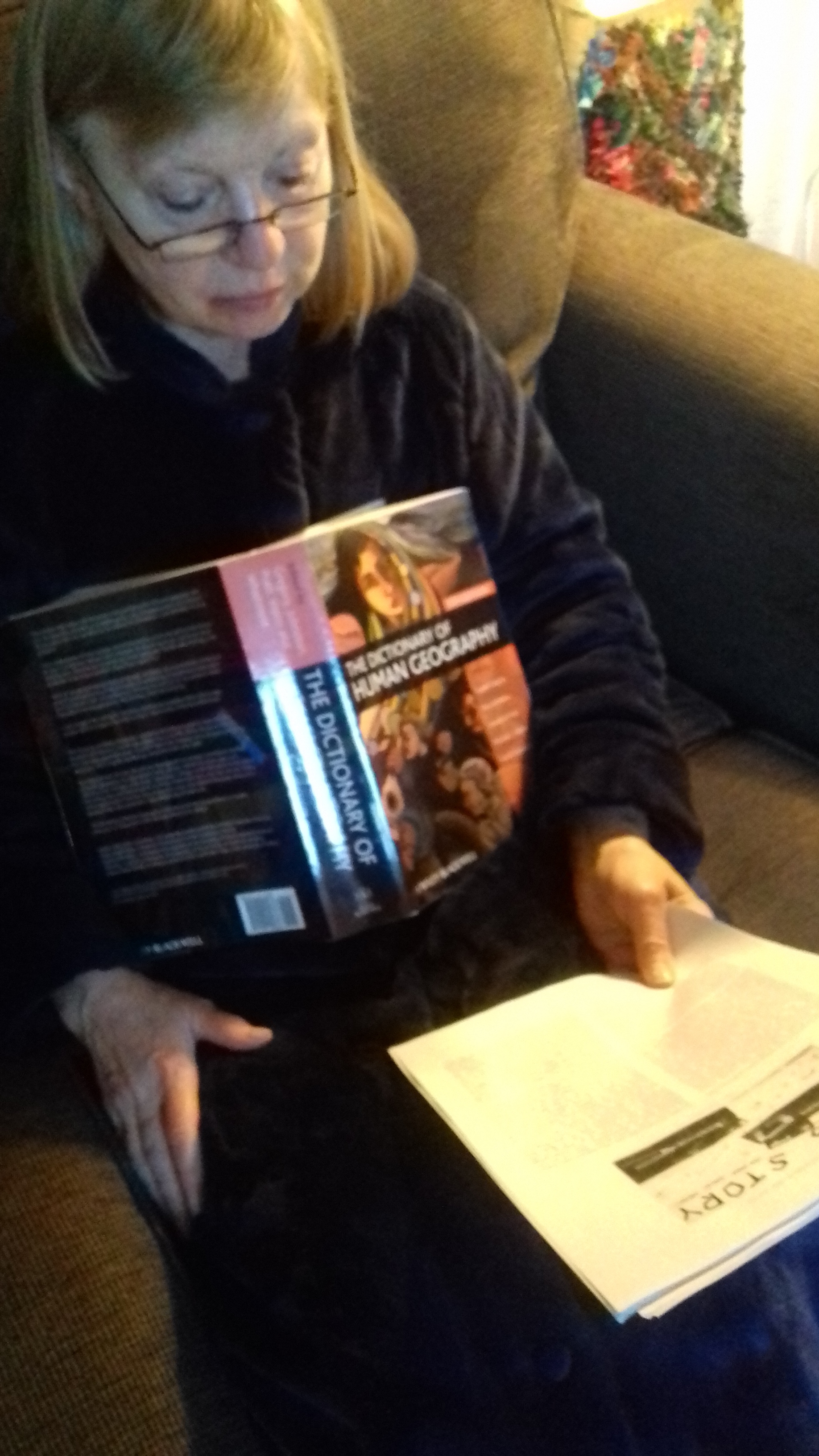 Moving with theory- space, knowledge and power.